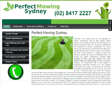 Tablet Screenshot of mowingsydney.com
